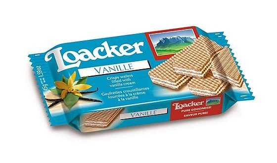 Loacker Vanilla Cream Wafer 45g